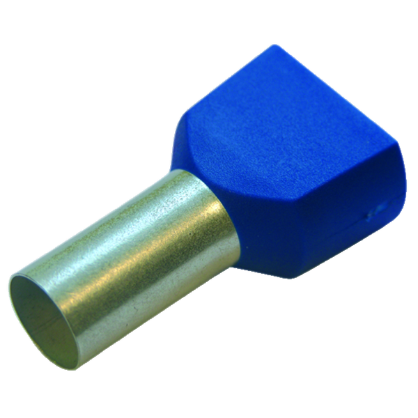 Twin ferrule 2.5/13 blue image 2