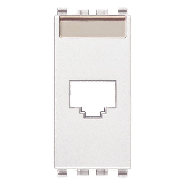 RJ45 AMP Avaya adaptor white image 1