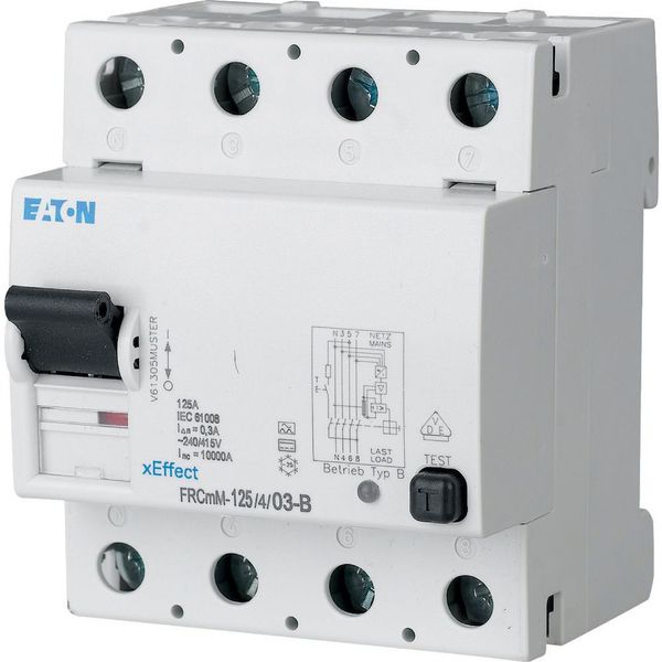 Residual current circuit-breaker, all-current sensitive, 63 A, 4p, 100 mA, type B image 4