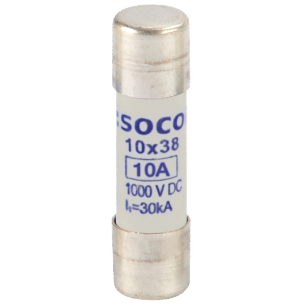 Photovoltaic cylindrical fuse gPV 30kA 10x38 1000Vdc 20A image 2