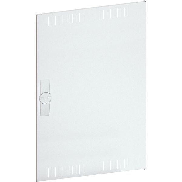 Door, univers, right, slotted, RAL 9010, for enclosure IP3X 800x550mm image 1
