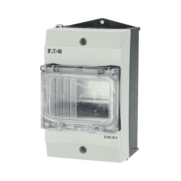 Insulated enclosure, HxWxD=160x100x80mm, +hinged cover image 21