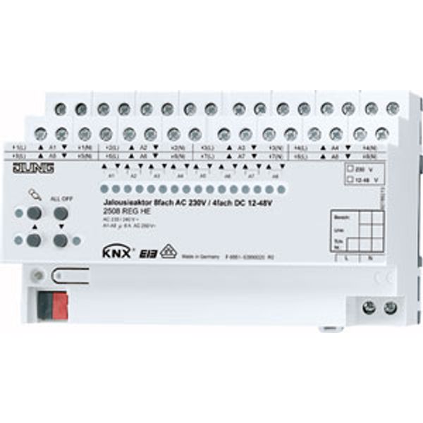 Output module KNX Blinds actuator,�8-gang�AC230V image 2