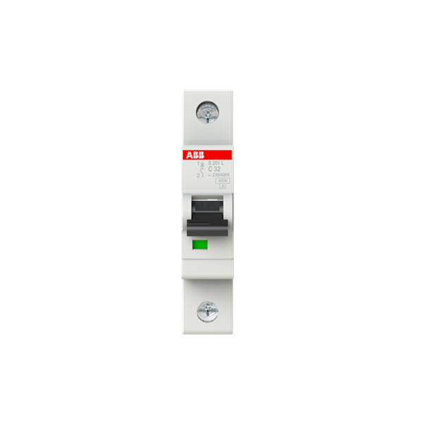 S201L-C32 Miniature Circuit Breaker - 1P - C - 32 A image 1