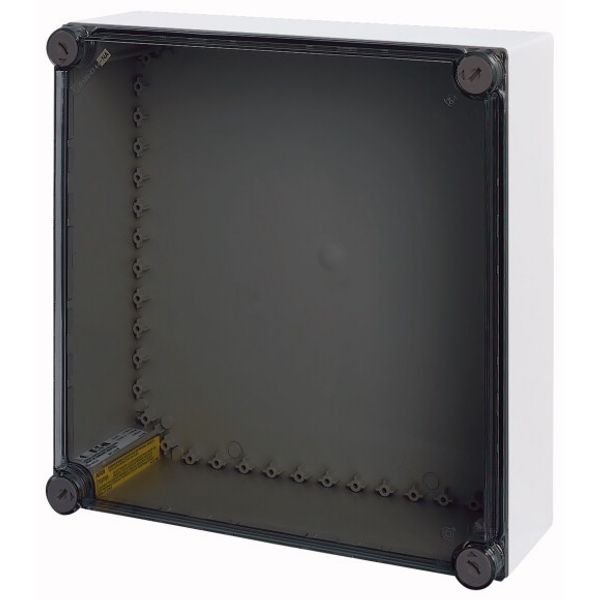 Insulated enclosure, smooth sides, HxWxD=375x375x150mm, NA type image 1