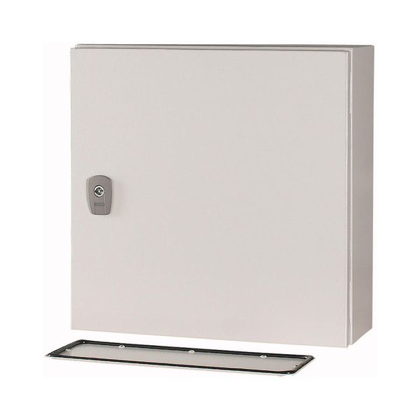 Wall enclosure with mounting plate, HxWxD=400x400x150mm image 8