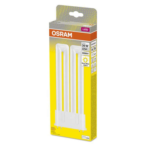 OSRAM DULUX LED F EM & AC MAINS 20W 830 2G10 image 9