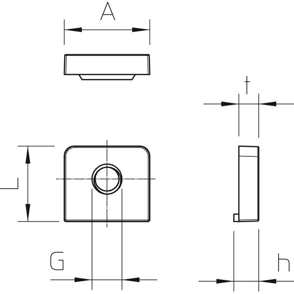 SQ M6 starQuick nut  M6 image 2