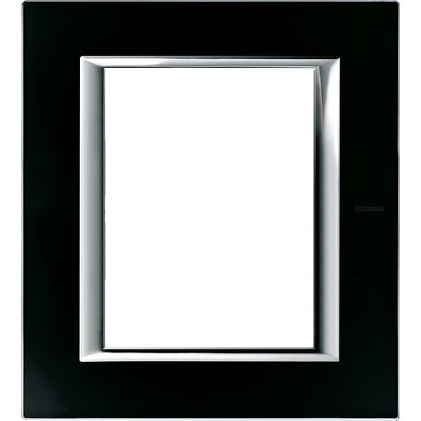 cov.pl. 3+3m black glass image 1