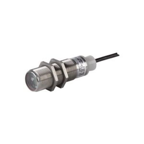 Diffuse reflective sensor, Sn=150mm, 4L, 10-30VDC, dark, NPN, PNP, M30, metal, line 2m image 2