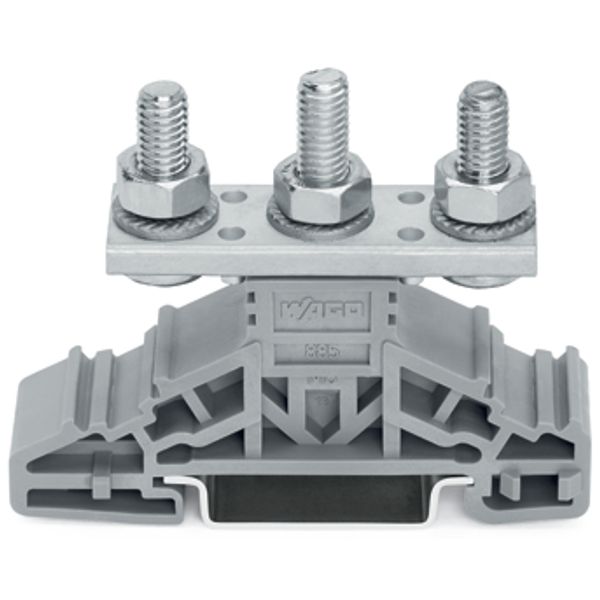 Stud terminal block lateral marker slots for DIN-rail 35 x 15 and 35 x image 3