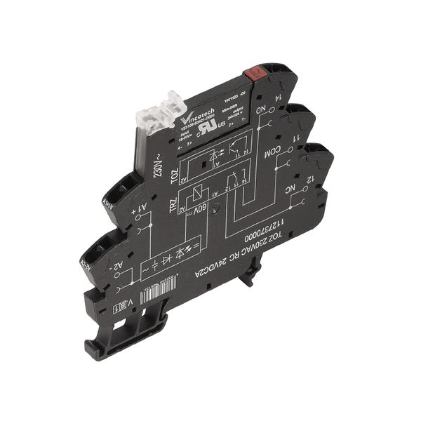 Solid-state relay, 120 V AC ±10 %, Rectifier, RC element 3... 48 V DC, image 1