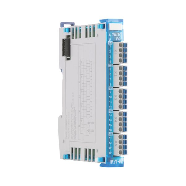 Digital output module, 16 digital outputs short-circuit proof 24 V DC/0.5 A each, pulse-switching image 25