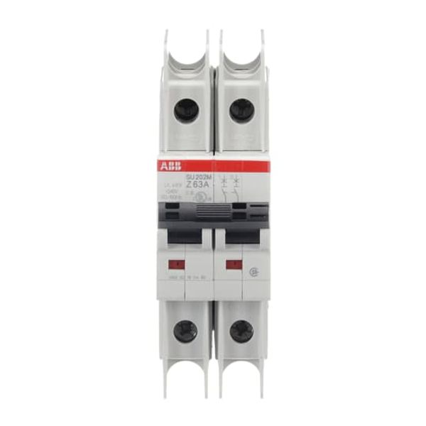 SU202M-Z63 Miniature Circuit Breaker - 2P - Z - 63 A image 7