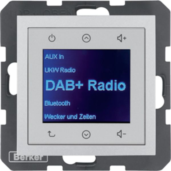 Radio Touch, fm, DAB+ B.x alu matt image 1