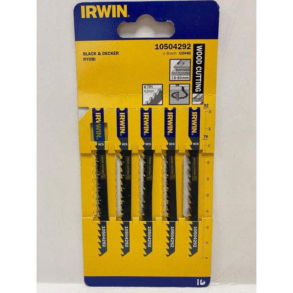 DISC JIGSAW BLADES IWN UJSB 5PK U244D image 1