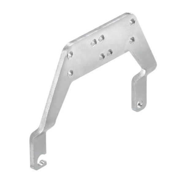 Shield clamp for industrial connector, Size: 4, Steel, galvanised image 1