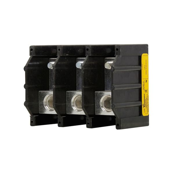 Terminal block, low voltage, 380 A, AC 600 V, DC 600 V, 3P, UL image 3