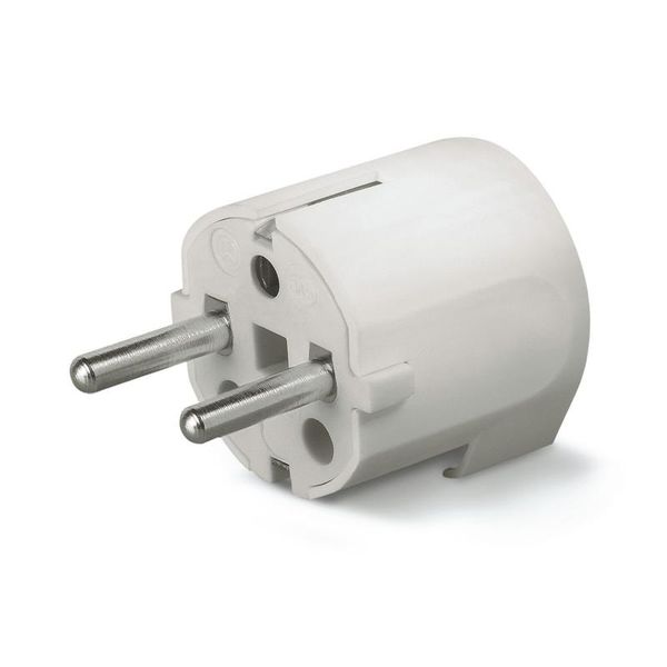 90°ANGLED UNEL PLUG 2P+E 16A WHITE image 5