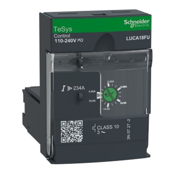Standard control unit, TeSys Ultra, 4.5-18A, 3P motors, thermal magnetic protection, class 10, coil 110-240V AC/DC image 4