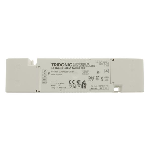 LED TD - Power Suppy 45W/500-1400mA SC Flex CC IP20 image 1