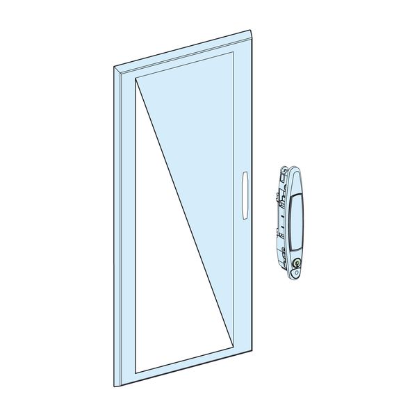 TRANSPARENT DOOR W600 27M PRISMA G IP30 image 1