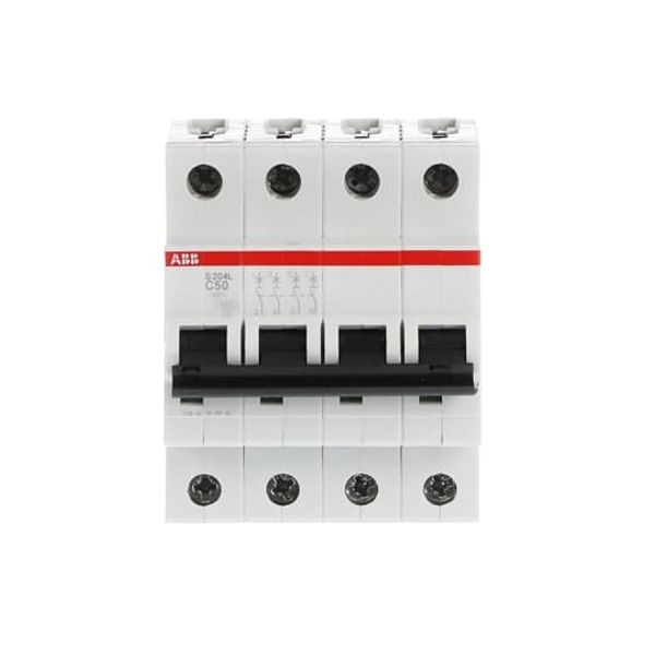 S204L-C50 Miniature Circuit Breaker - 4P - C - 50 A image 1