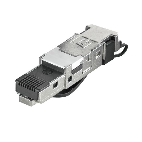 RJ45 connector, IP20, Connection 1: RJ45, Connection 2: IDC8-core, EIA image 1