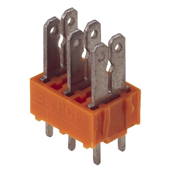 PCB terminal, 5.00 mm, Number of poles: 10, Conductor outlet direction image 1