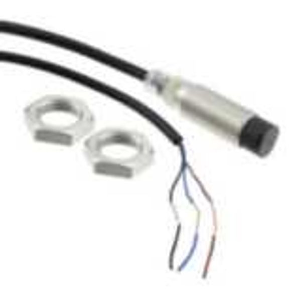 Proximity sensor, LITE, inductive, nickel-brass, short body, M12, unsh E2B 2170R image 2