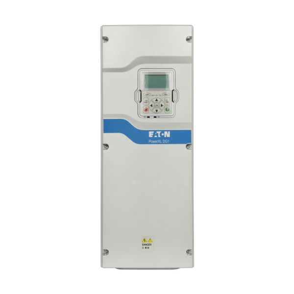 Variable frequency drive, 400 V AC, 3-phase, 38 A, 18.5 kW, IP54/NEMA12, Brake chopper, DC link choke image 1