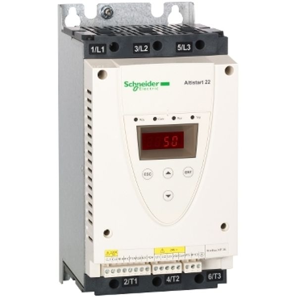 softstarter-ATS22-control110V-power 208V(7.5hp)/230V(10hp)/460V(20hp)/575V(25hp) image 2