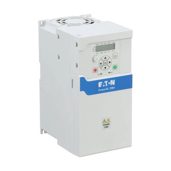 Variable frequency drive, 600 V AC, 3-phase, 13.5 A, 7.5 kW, IP20/NEMA0, 7-digital display assembly, Setpoint potentiometer, Brake chopper, FS3 image 6