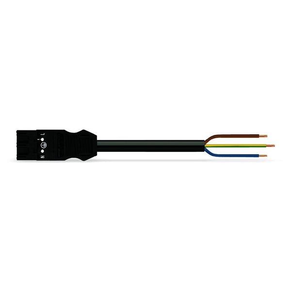 771-9393/216-501 pre-assembled connecting cable; Dca; Plug/open-ended image 1