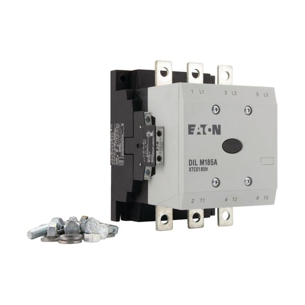 Contactor, 380 V 400 V 90 kW, 2 N/O, 2 NC, RAC 120: 100 - 120 V 50/60 Hz, AC operation, Screw connection image 20