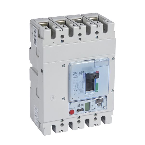 MCCB DPX³ 630 - Sg elec release + central - 4P - Icu 50 kA (400 V~) - In 400 A image 1