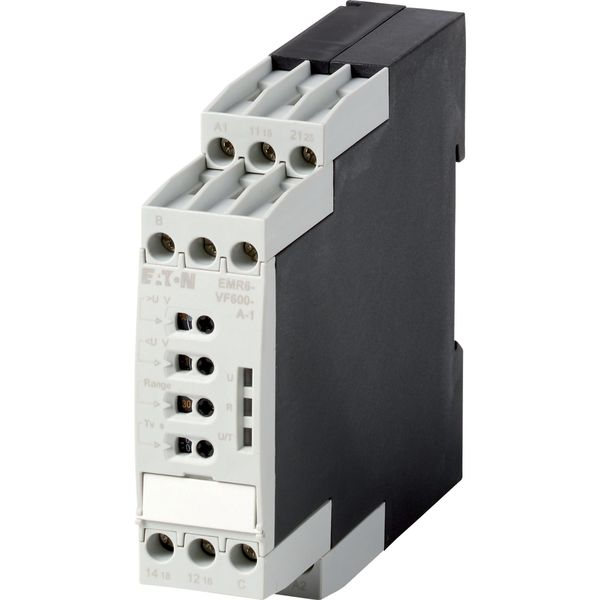 Window-voltage monitoring relay, 3 - 30, 5 - 60, 30 - 300, 60 - 600 V, 24 - 240 V AC, 50/60 Hz, 24 - 240 V DC image 2