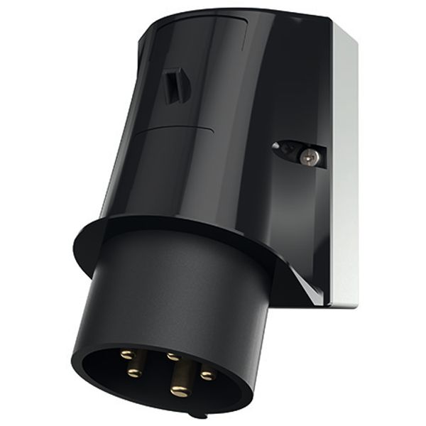 Wall mounted inlet, 16A5p7h500V, IP44 image 2