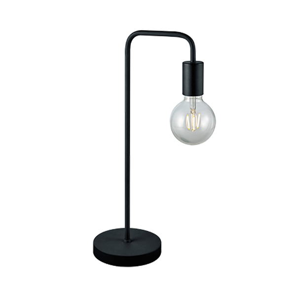 Diallo table lamp E27 matt black image 1