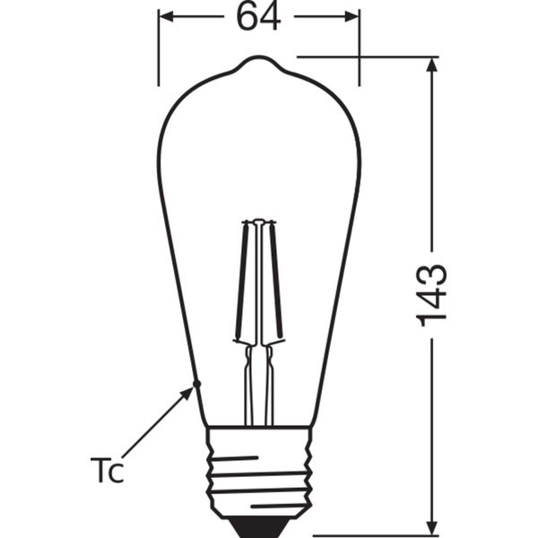 Vintage 1906® LED EDISON 2.5W 824 Gold E27 image 8