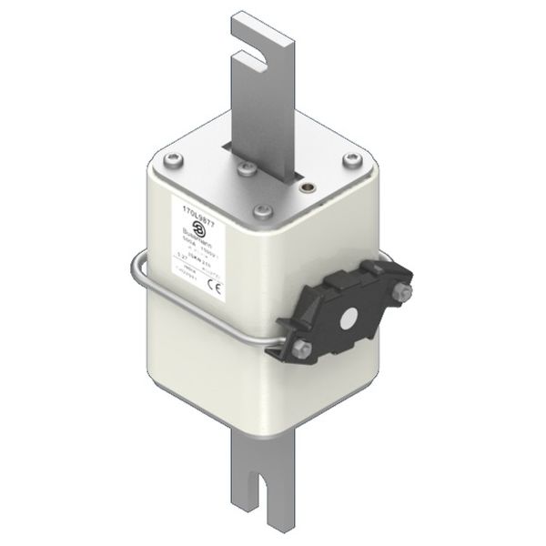 Fuse-link, high speed, 500 A, AC 1500 V, Size 3, 74 x 92 x 242 mm, aR, IEC, single indicator image 2