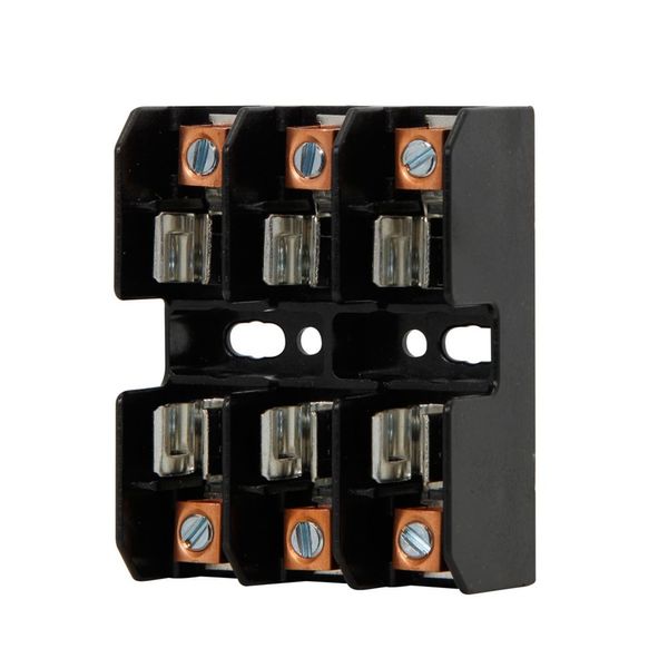 Eaton Bussmann series BG open fuse block, 600 Vac, 600 Vdc, 1-15A, Box lug image 3