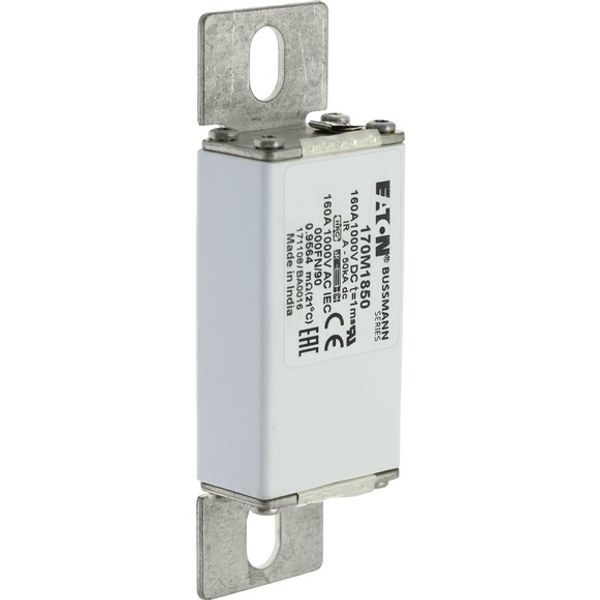 Fuse-link, high speed, 160 A, DC 1000 V, size 000, 24 x 36 x 115 mm, aR, IEC, visual indicator image 5