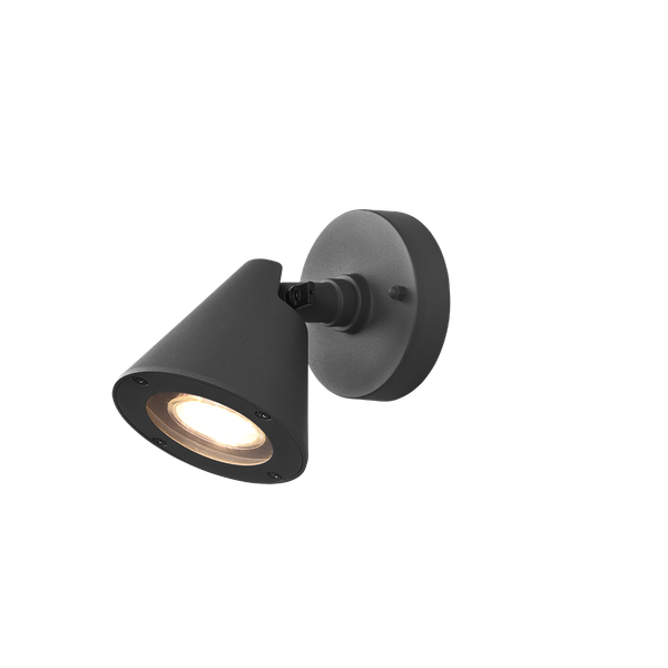 Kaveri wall lamp GU10 anthracite image 1