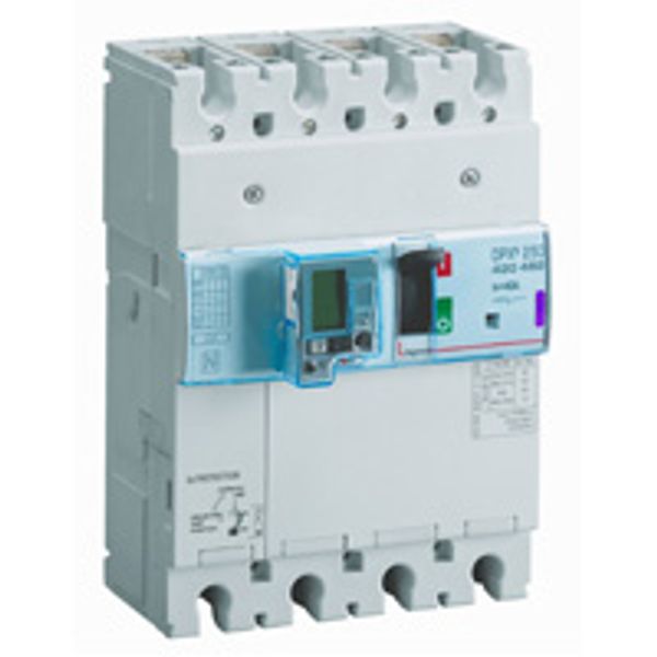 MCCB electronic + energy metering + e.l.c.bs - DPX³ 250 - Icu 50 kA - 4P - 40 A image 1