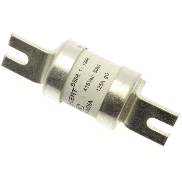 Fuse-link, LV, 125 A, AC 415 V, BS88, 31 x 91 mm, gL/gG, BS image 4