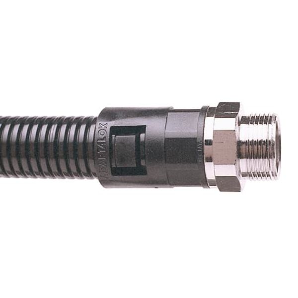 AL16/M16/SA/GR BRASS A-LOK SWVL MALE M16 GRY image 1