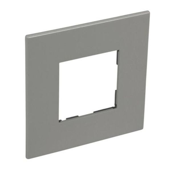 French and German standard plate square version 2 modules - magnesium image 1