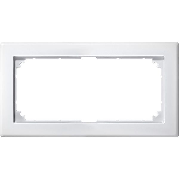 M-SMART frame, 2-fold without middle bar, polar white image 1