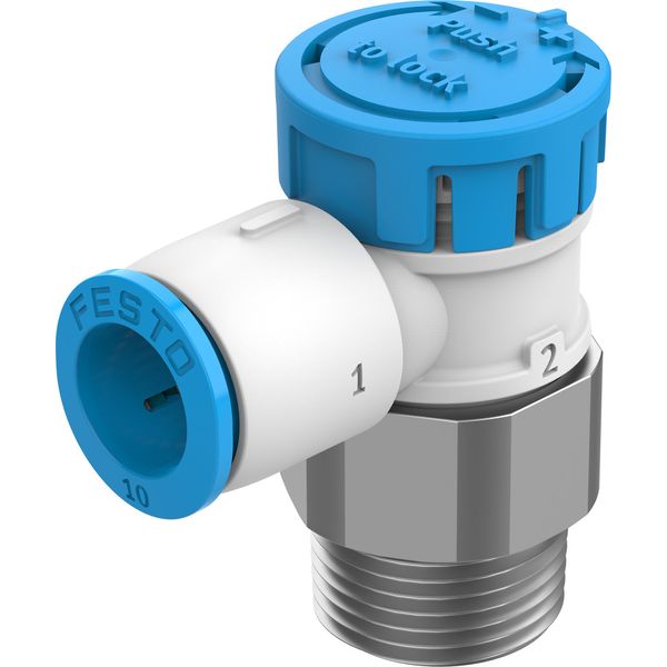 VFOE-LE-T-R38-Q10 One-way flow control valve image 1